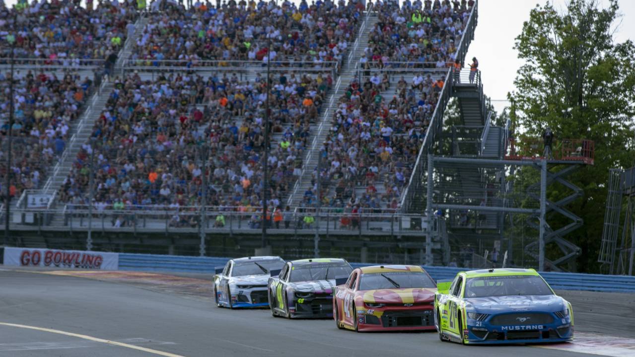 Grandstands at Watkins Glen International