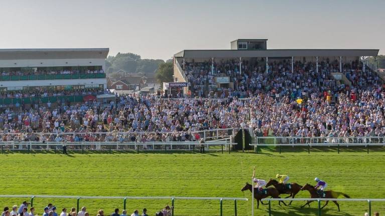 Great Yarmouth Racecourse stands