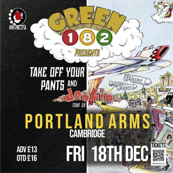 GREEN 182 Presents 'Take off your Pants and Dookie Tour 26'