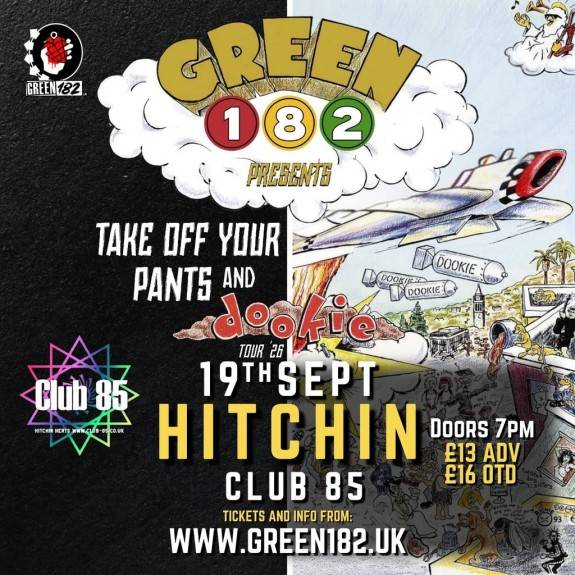 GREEN 182 - Take Off Your Pants & Dookie Tour