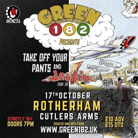 GREEN 182 - Take Off Your Pants & Dookie Tour