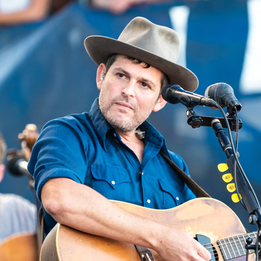 Gregory Alan Isakov performs at The Newport Folk Festival