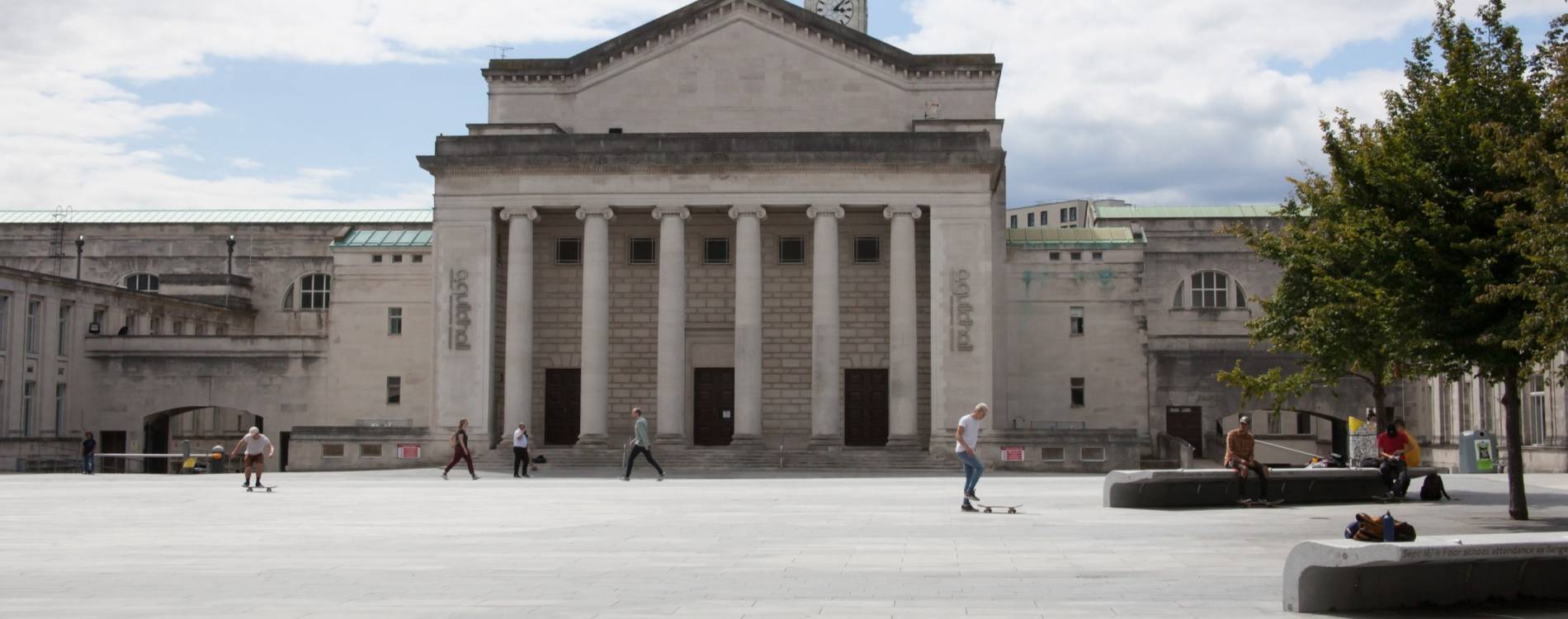 Guildhall Square in Southampton