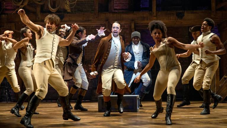 Hamilton on Broadway