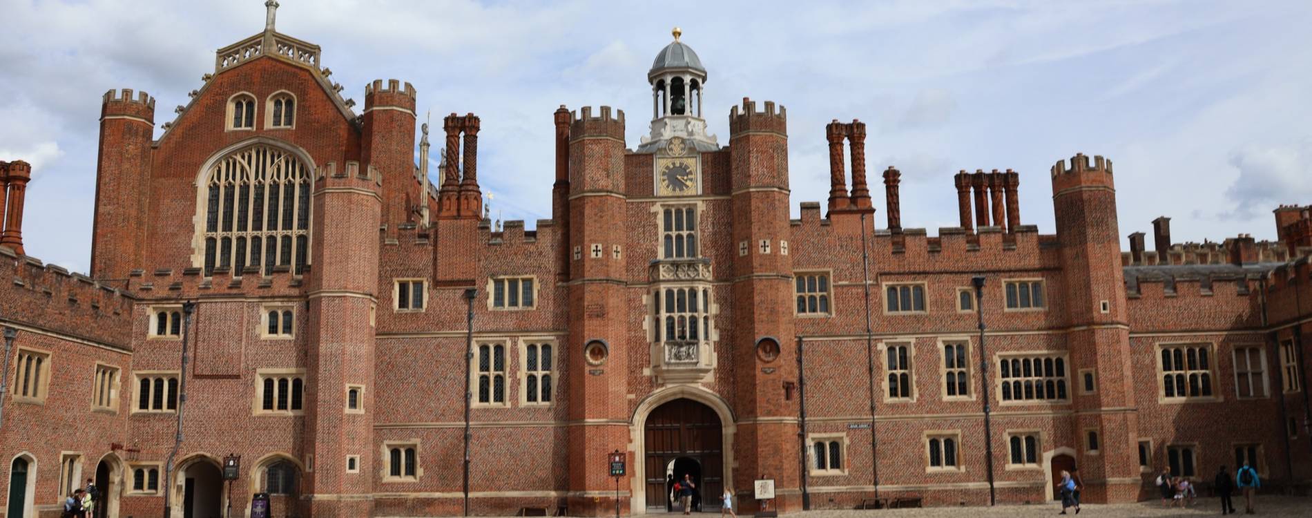 Hampton Court Palace in East Molesey, England, United Kingdom