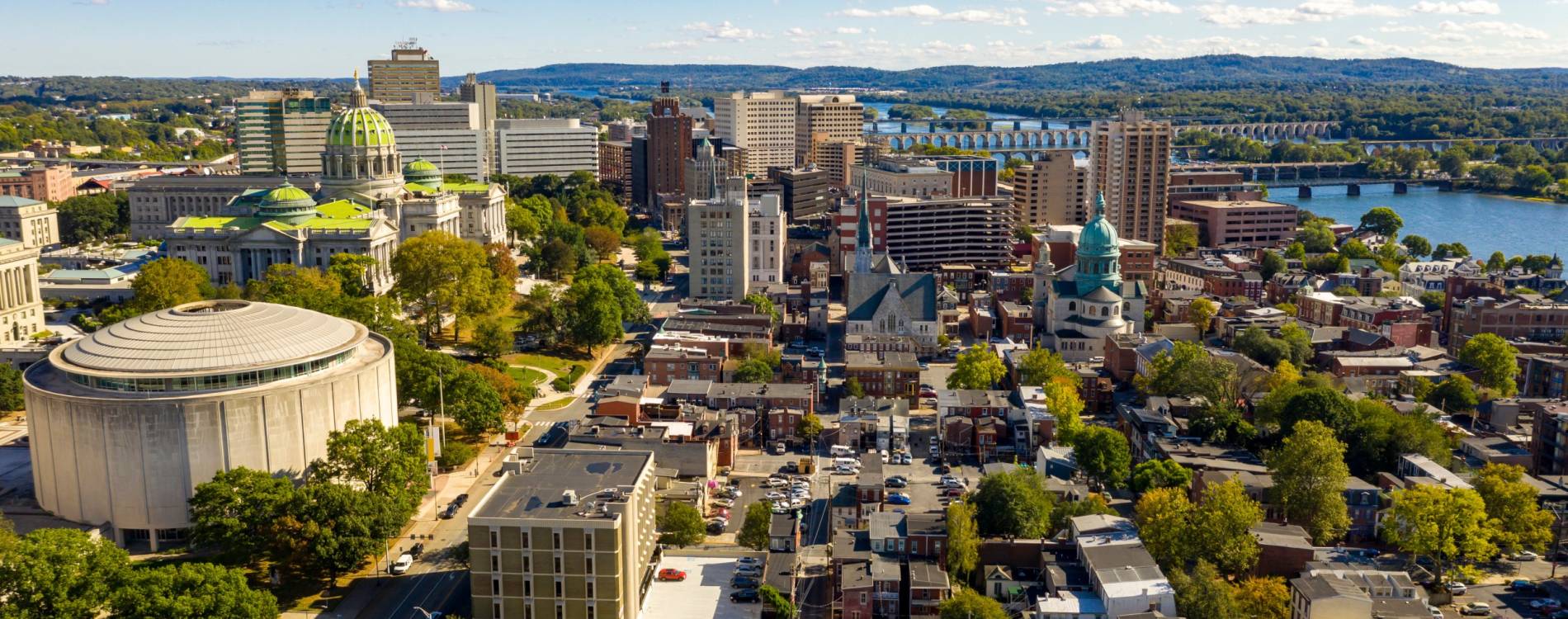 Harrisburg skyline