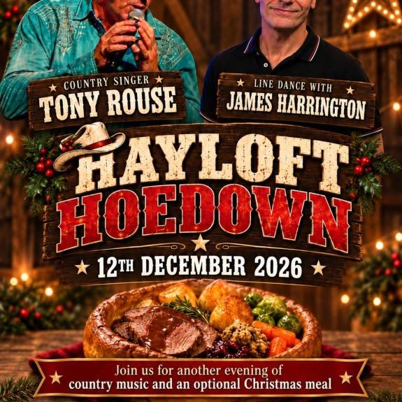 Hayloft Hoedown at Christmas.