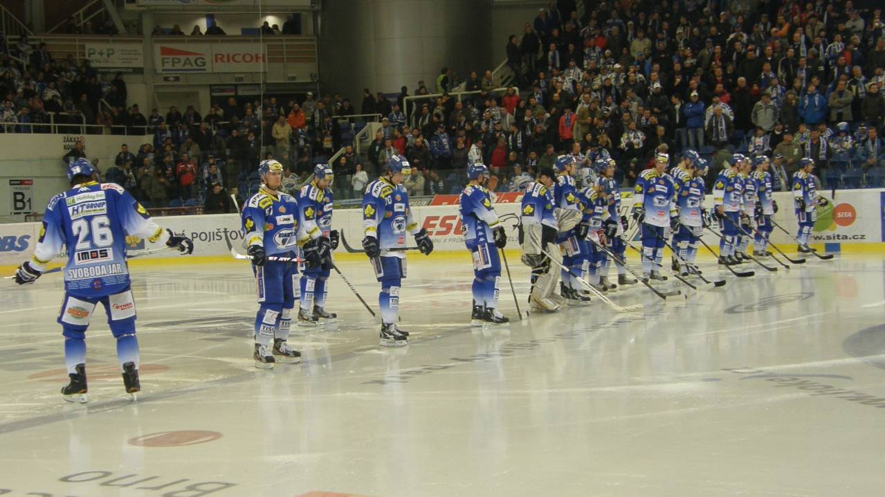 HC Kometa Brno playing HC Plzeň