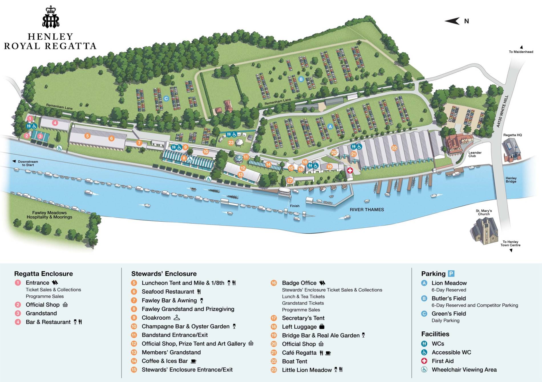 Henley-on-Thames Map