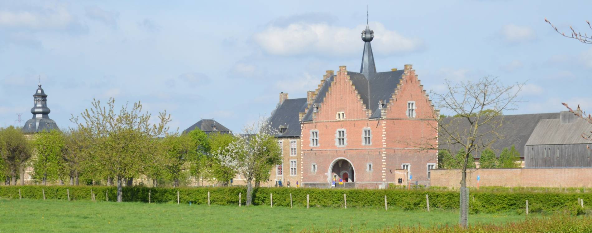 Herkenrode Abbey from Herkenrodedreef