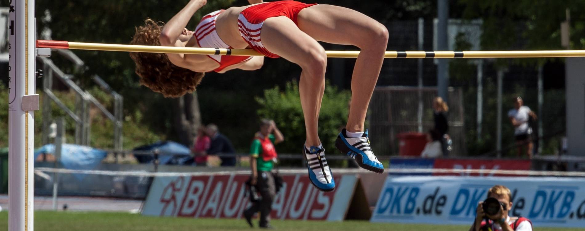 High Jump competitor