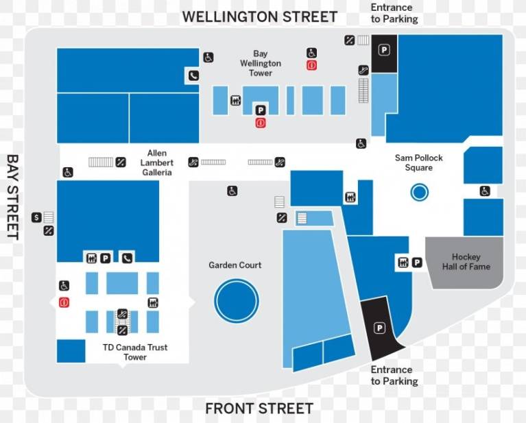 Hockey Hall of Fame Map