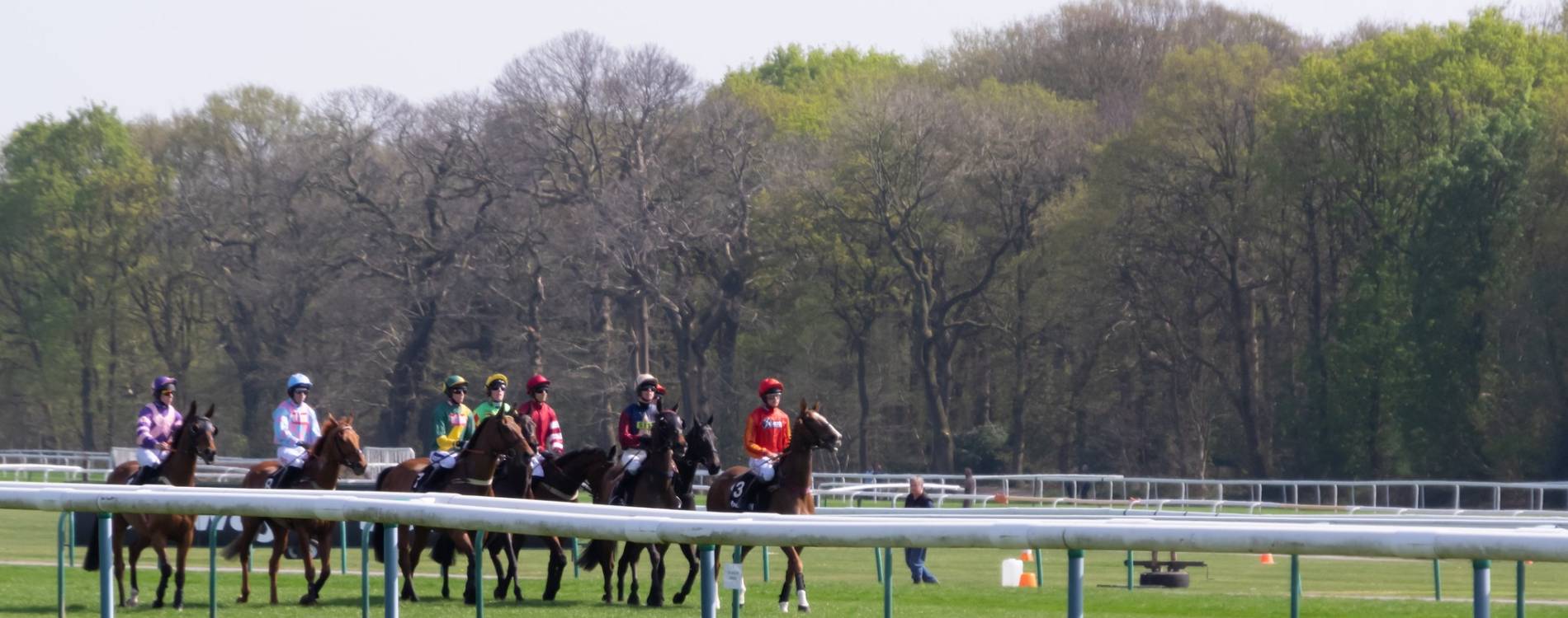Horses ready to race at Haydock