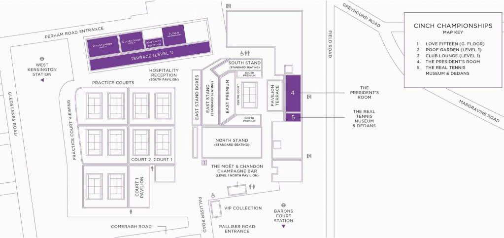 Hospitality map