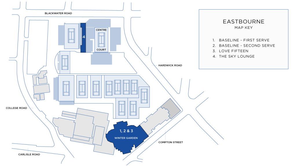 Hospitality map