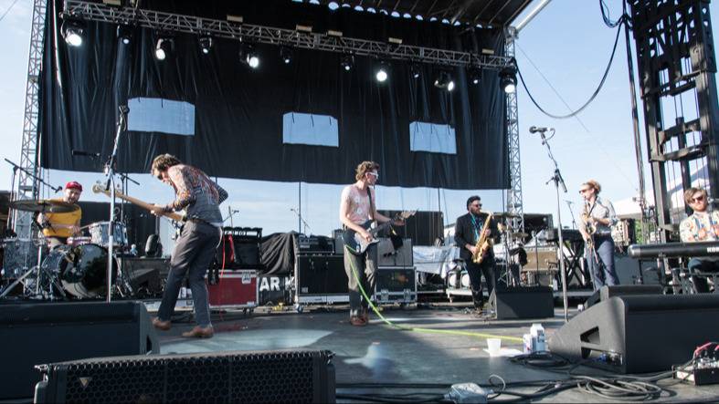Houndmouth at Hinterland Music Festival
