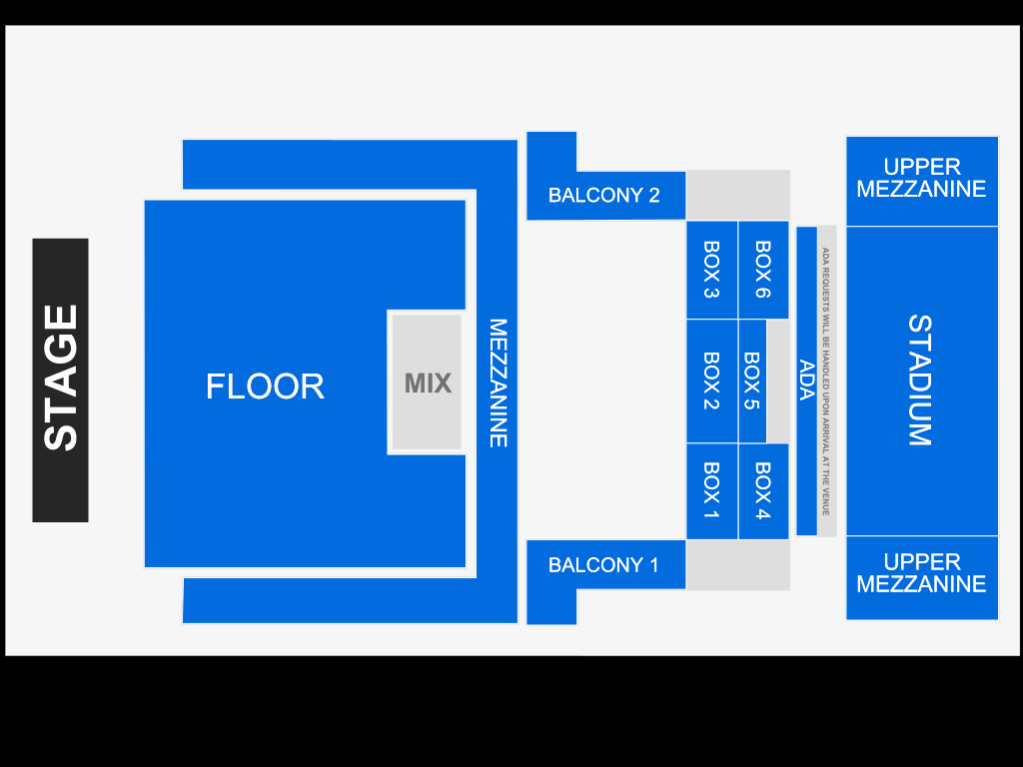 House of Blues Boston Map