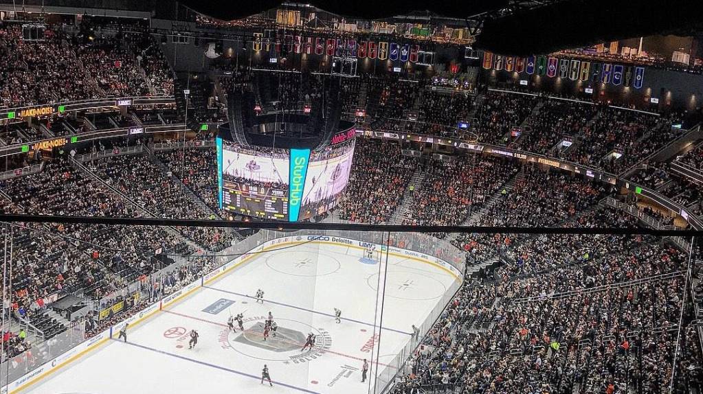 Hyde Lounge views at T-Mobile Arena