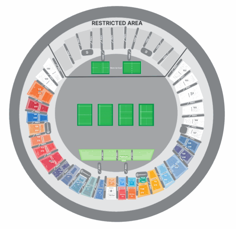 Indira Gandhi Indoor Stadium Map