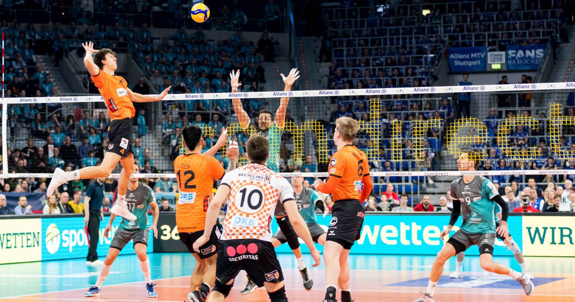 Indoor Volleyball Match