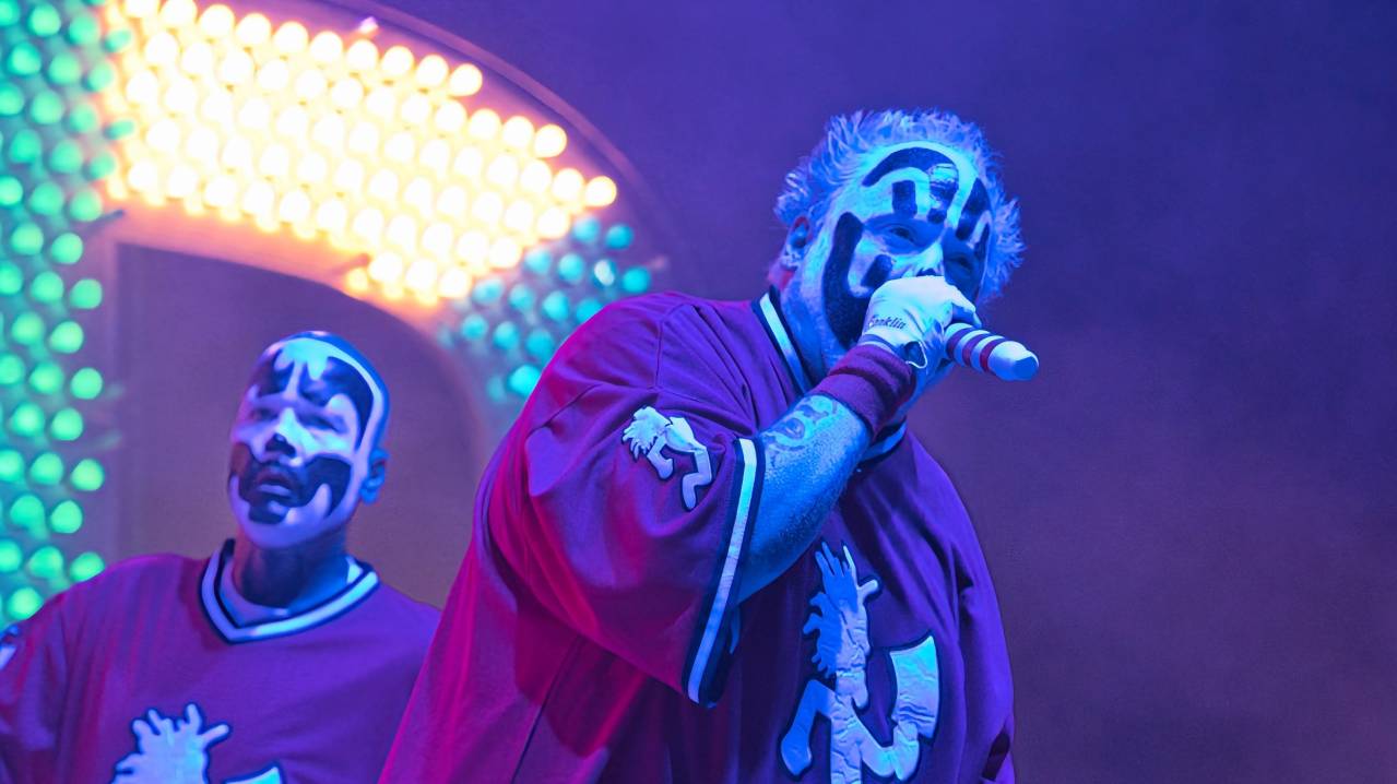 Insane Clown Posse performs at the Bonnaroo Music Festival