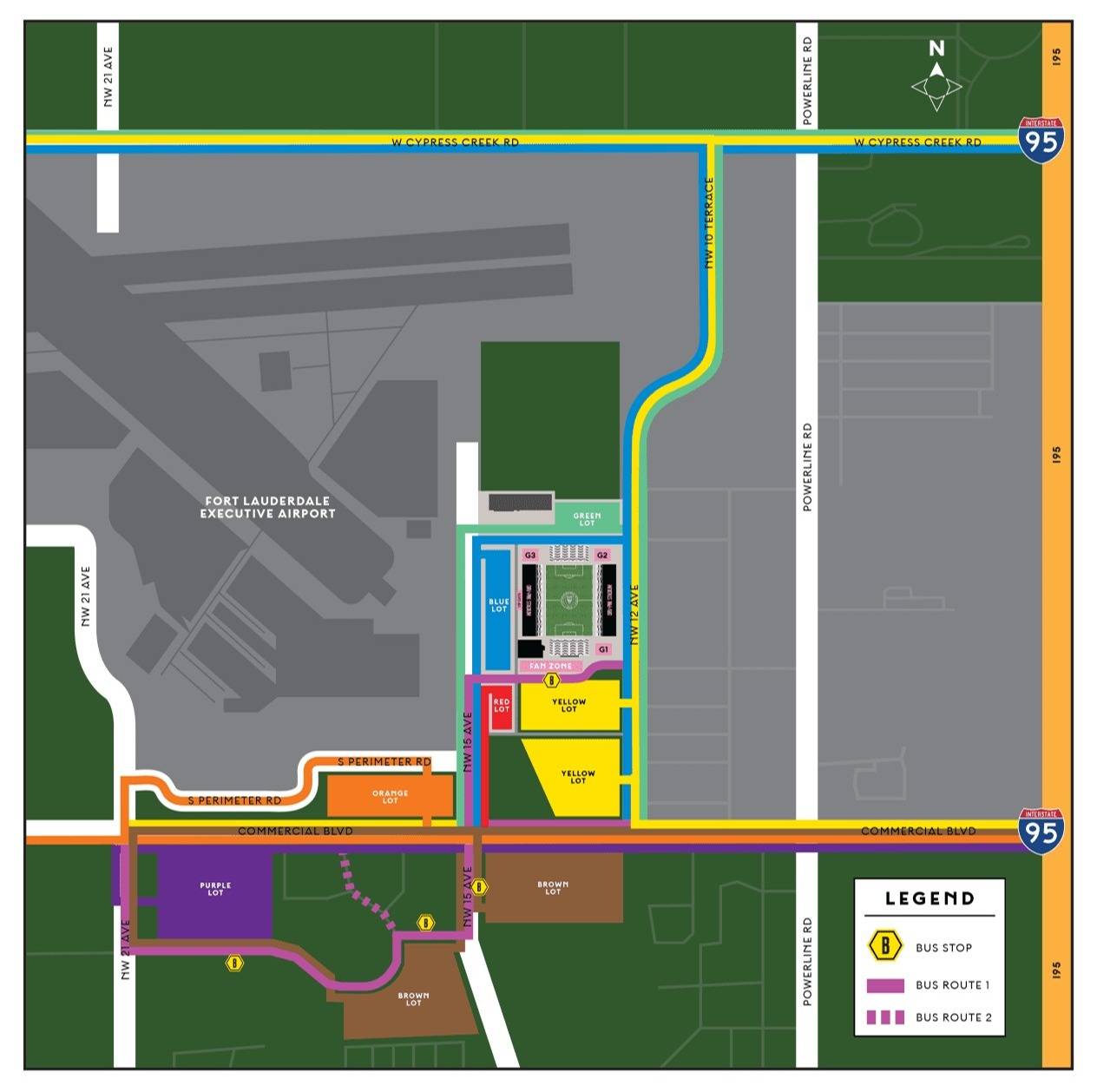 Inter Miami CF Stadium Map