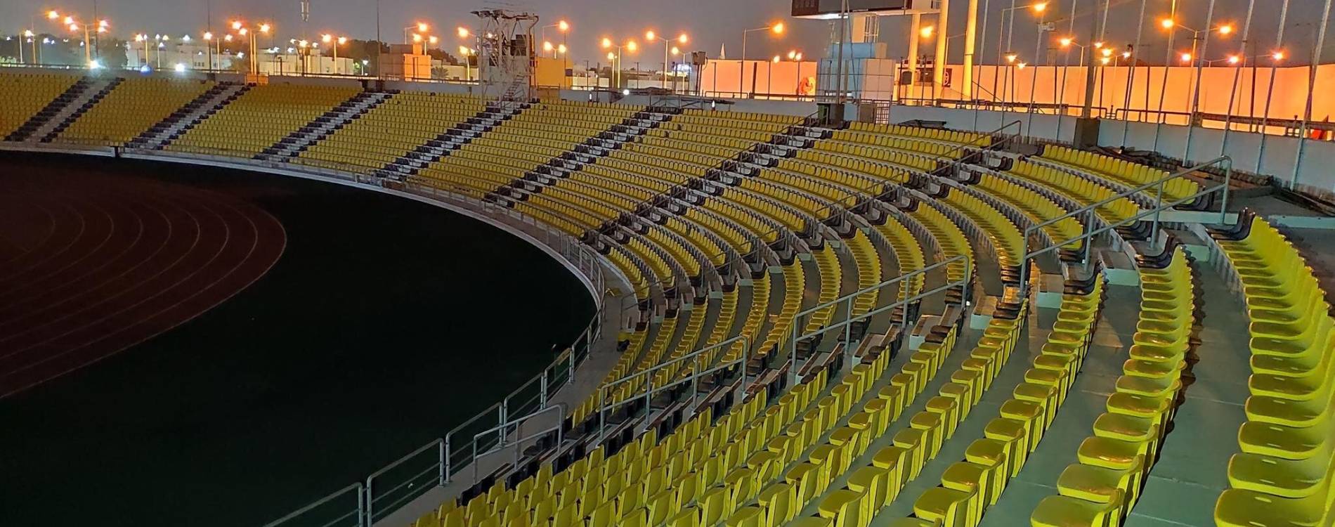 Interior view of Suheim Bin Hamad Stadium