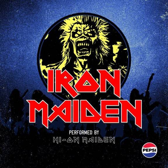 Iron Maiden performed LIVE at Camp and Furnace by Hi-On-Maiden