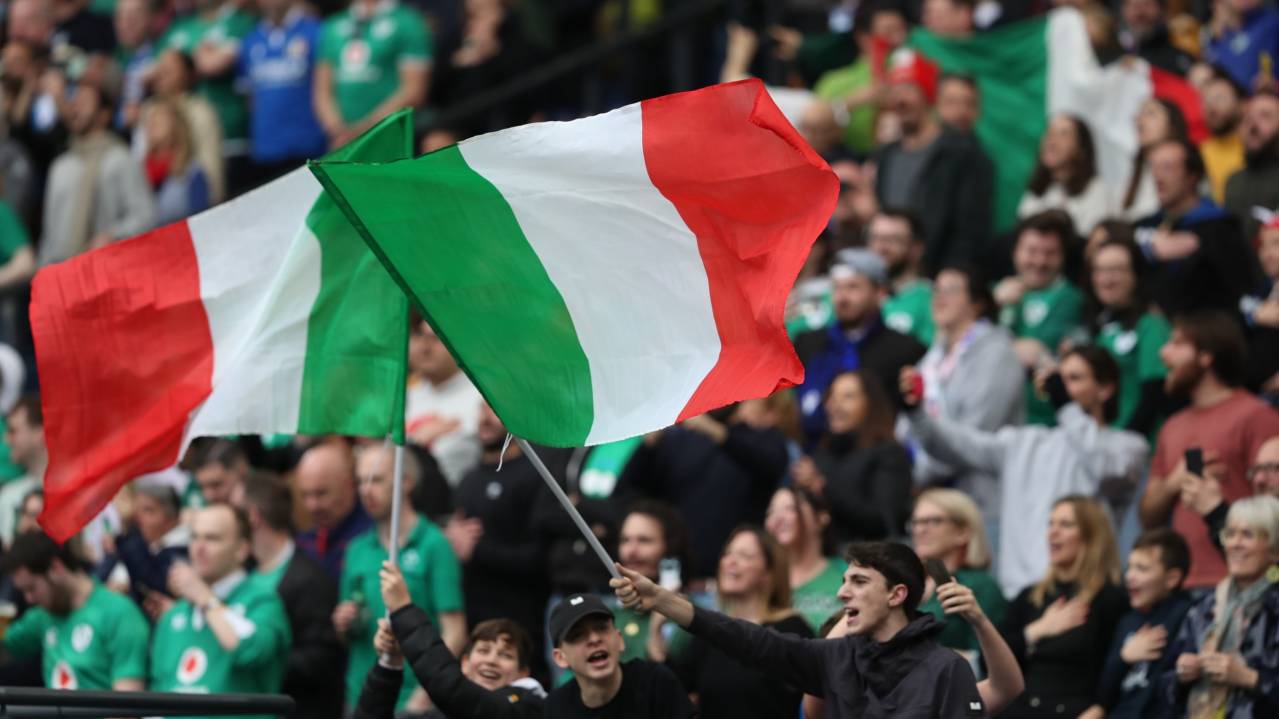 Italy rugby fans, Stadio Olimpico