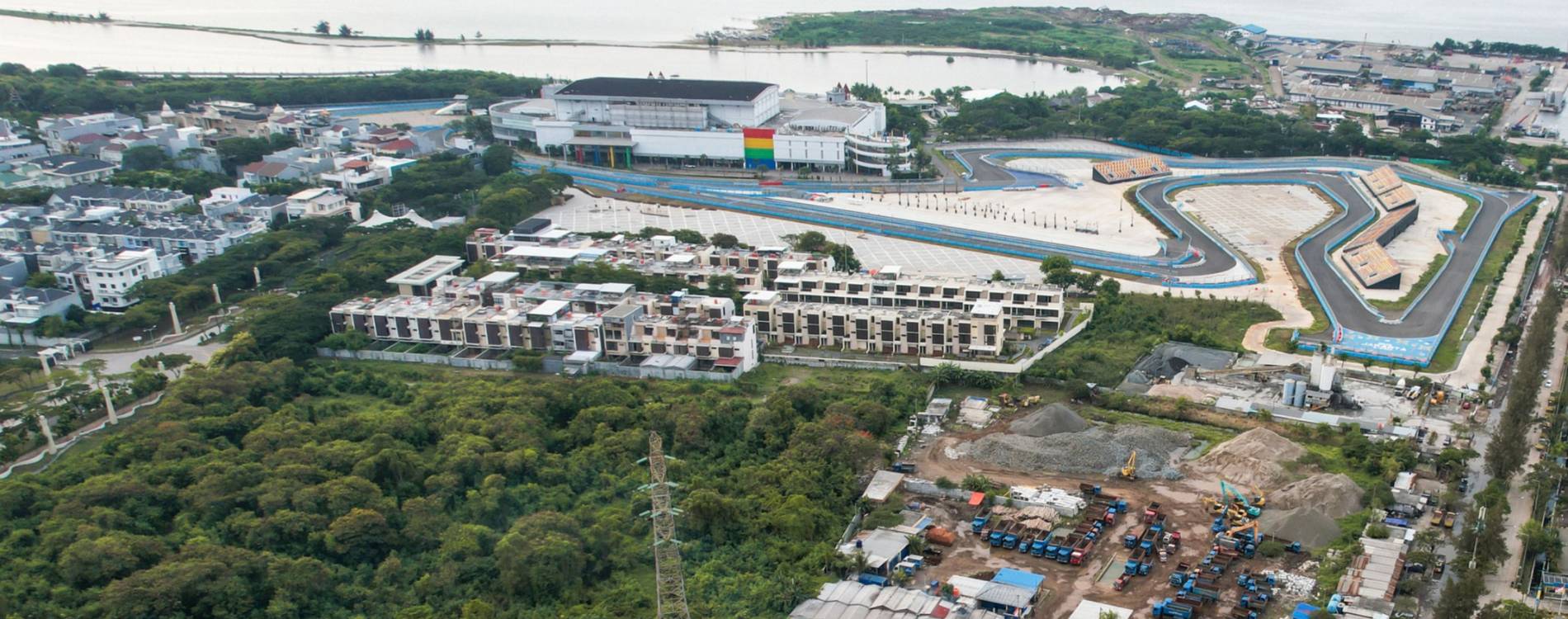 Jakarta's circuit is one of the newest in Formula E racing