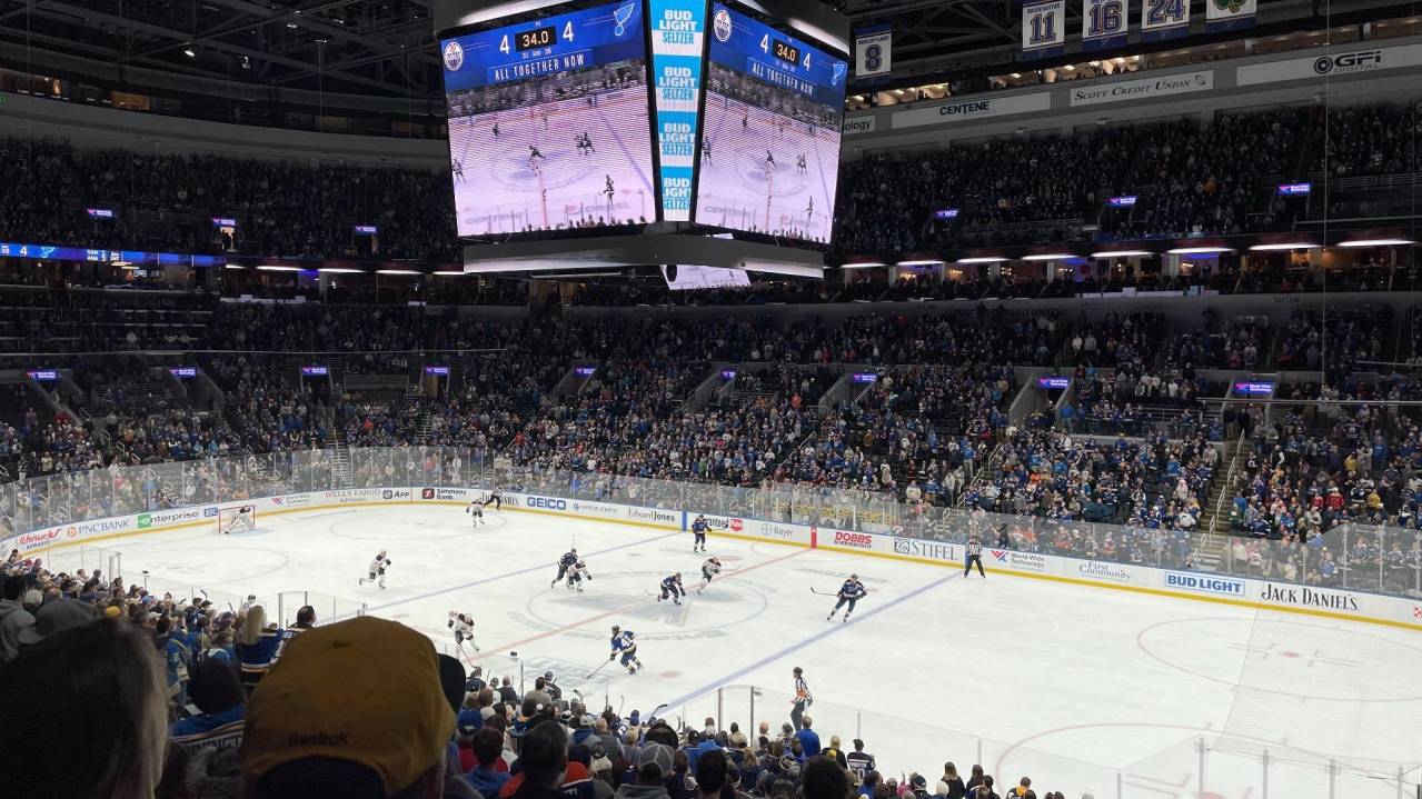 Jameson Club Section 101C at Enterprise Center