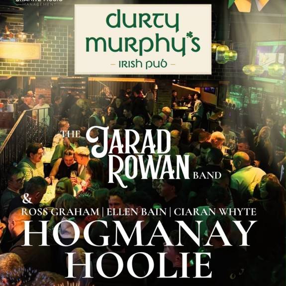 Jarad Rowan Band & Guests Hogmanay Hoolie