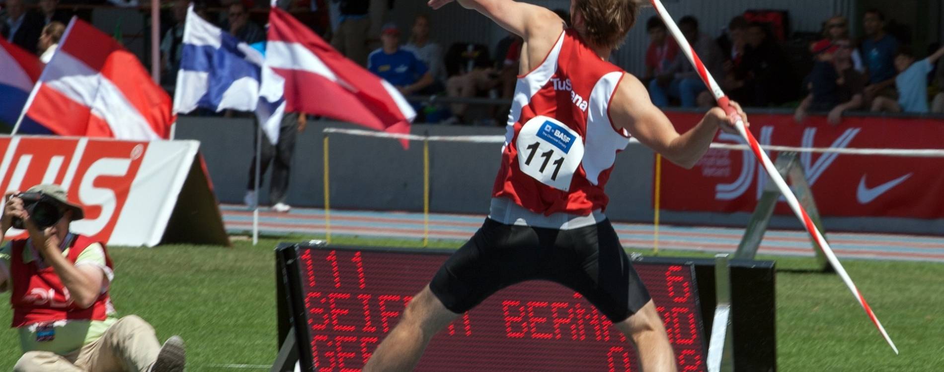 Javelin Throw competitor