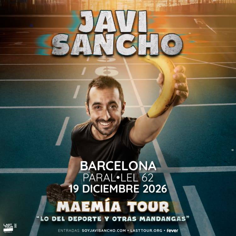 Javi Sancho en Sala Paral·lel 62, Barcelona 2026