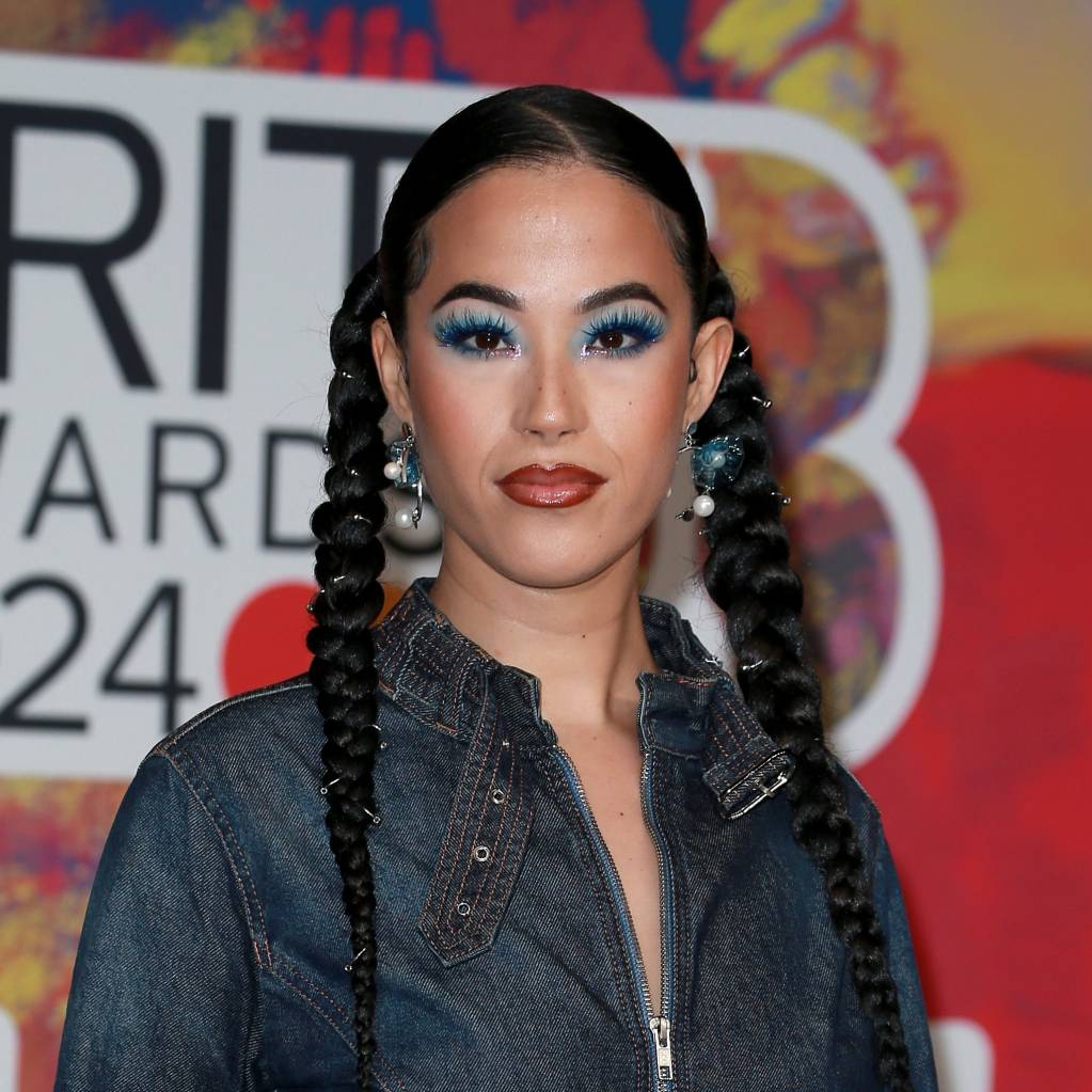 Jazzy attending the BRIT Awards