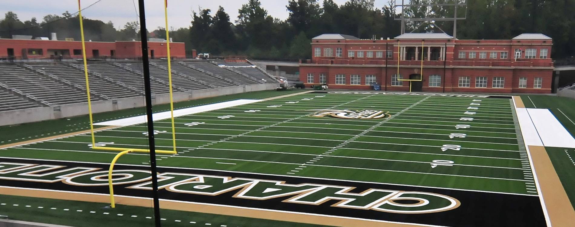 Jerry Richardson Stadium is located in Charlotte, North Carolina
