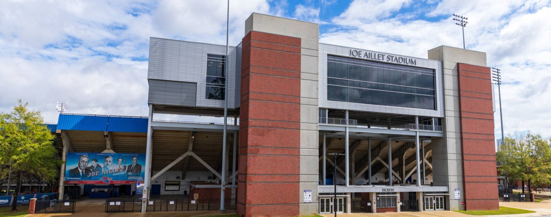 Joe Aillet Stadium is located in Ruston, Louisiana