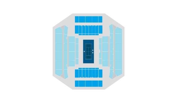 John Cain Arena Seating Map