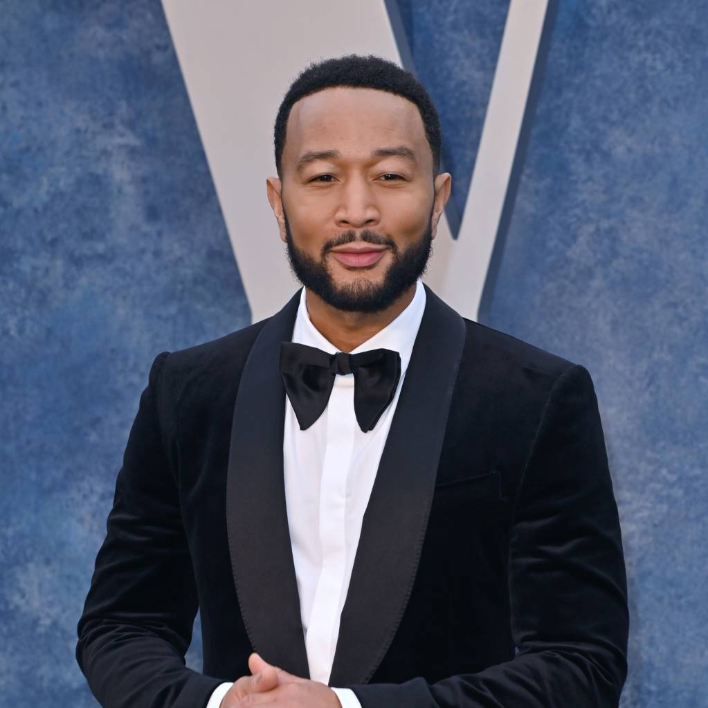 John Legend at the Vanity Fair Oscar Party