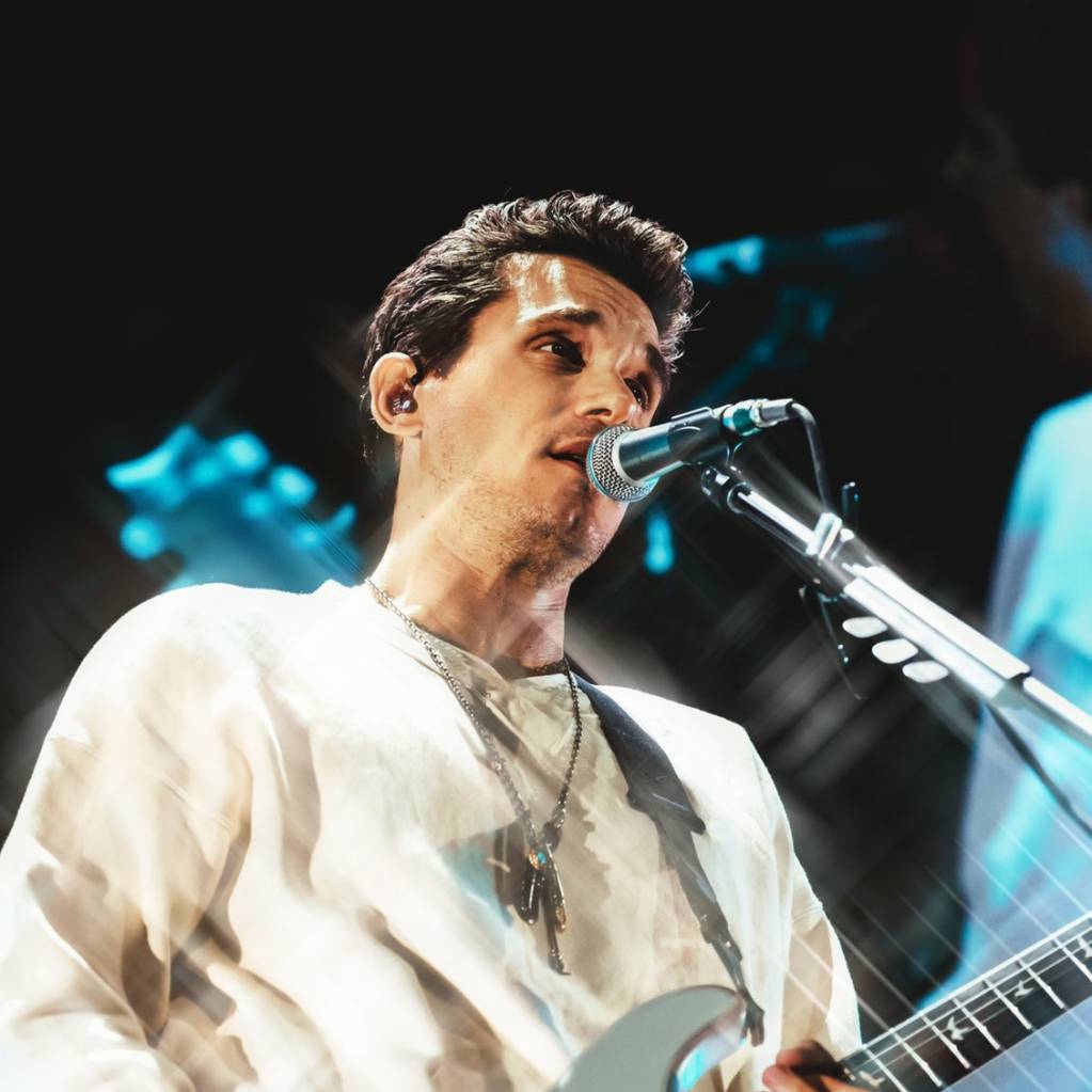 John Mayer performing live