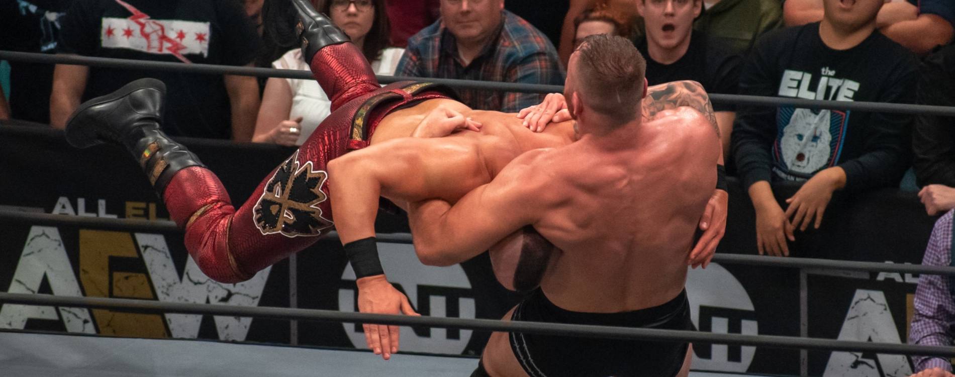 Jon Moxley performs the Paradigm Shift