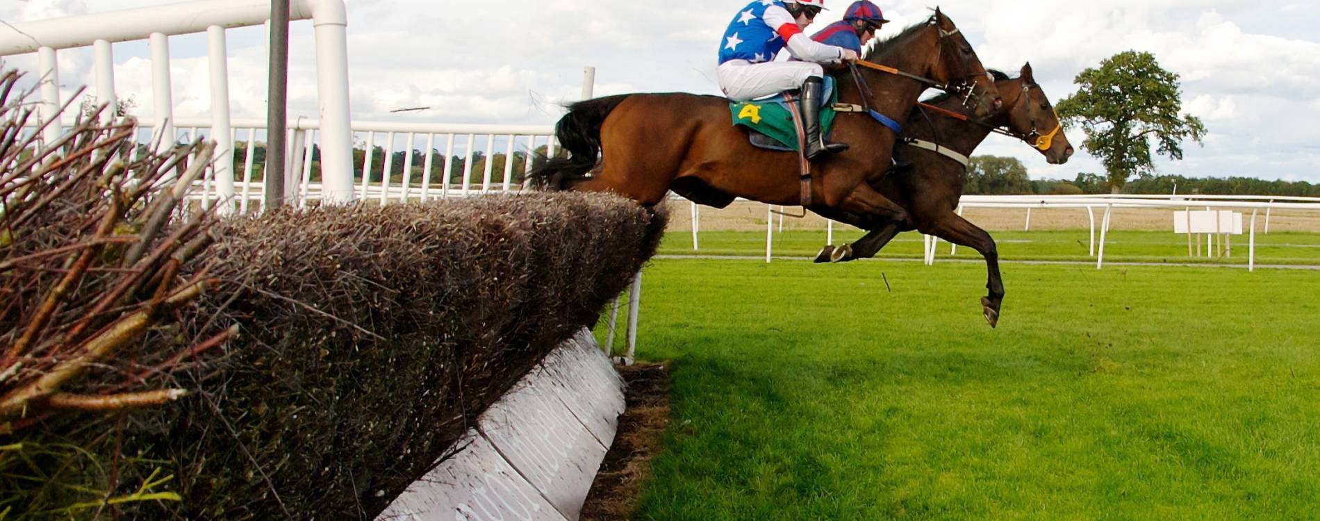 Jumping at Bangor-on-Dee