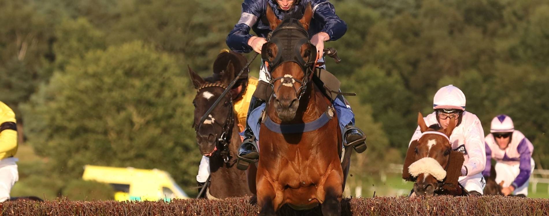 Jumping at Market Rasen