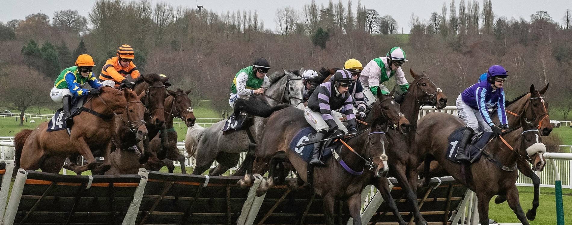Jumping at Uttoxeter