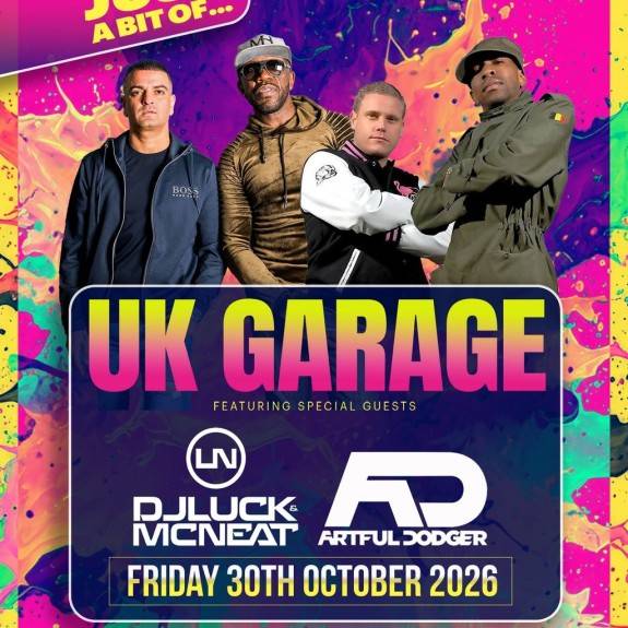 JUST A BIT OF UK GARAGE Ft DJ Luck & MC Neat & Artful Dodger