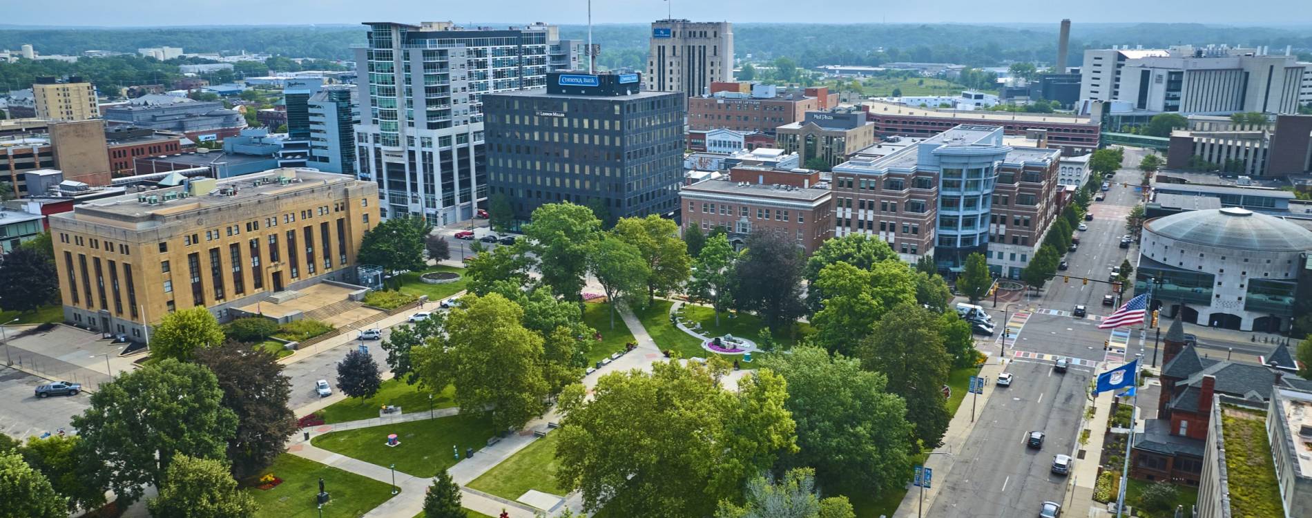 Kalamazoo skyline