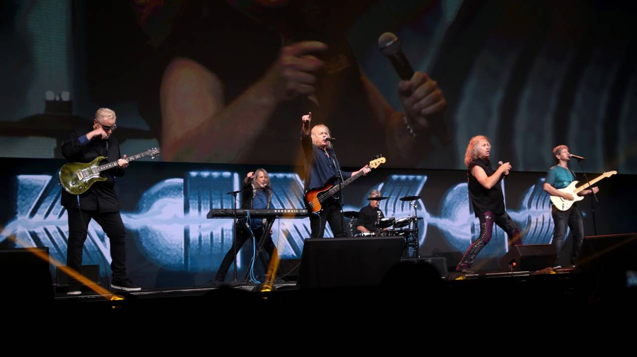 Kansas performing at the San Diego Comic Con International