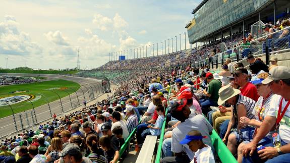 Kansas Speedway grandstands
