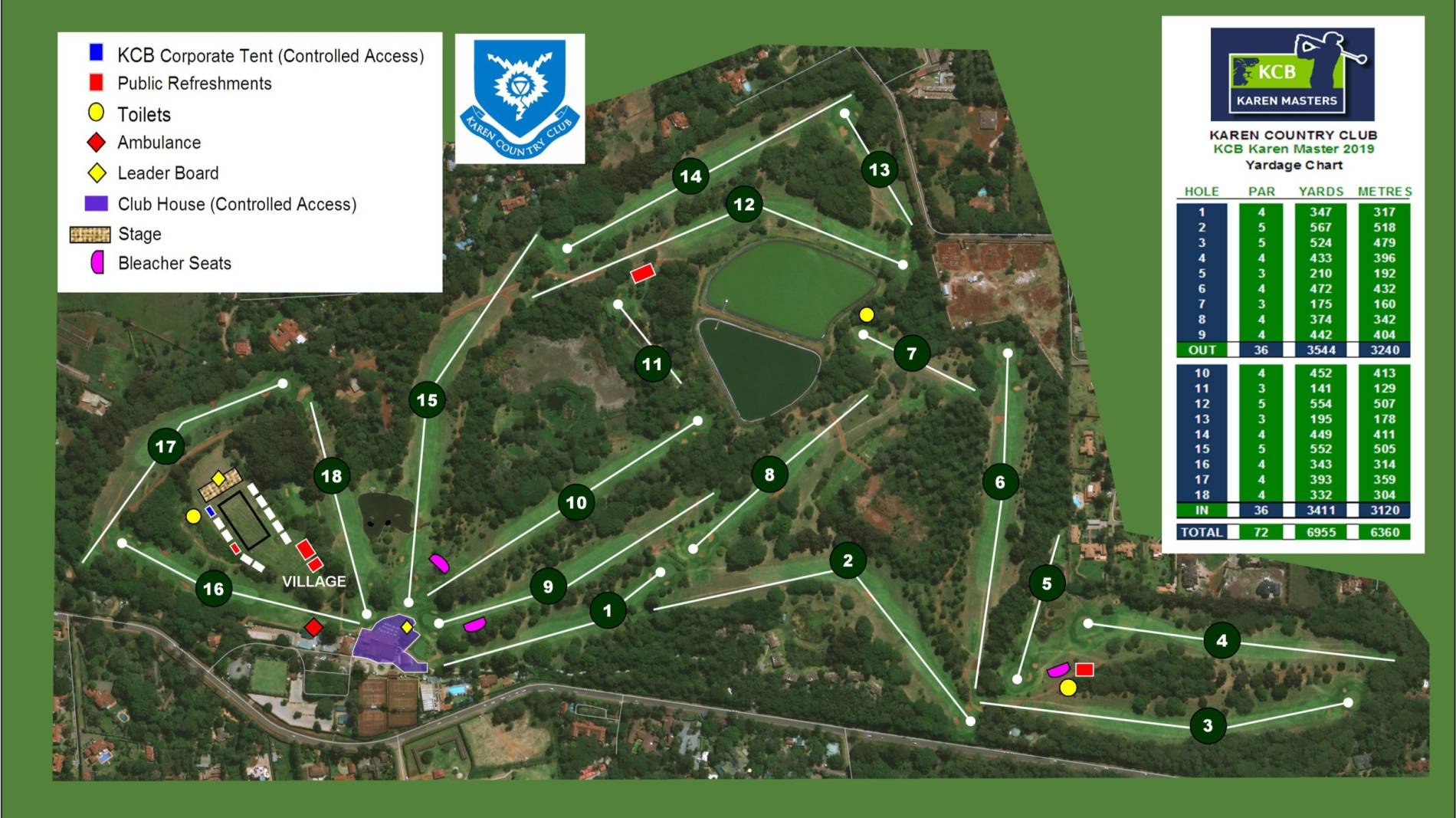 Karen Country Club Map