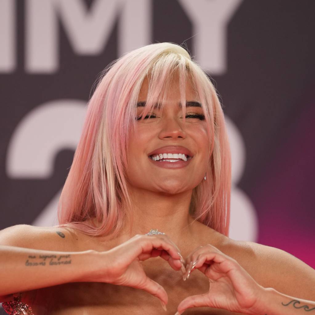 Karol G at the Latin Grammys Gala